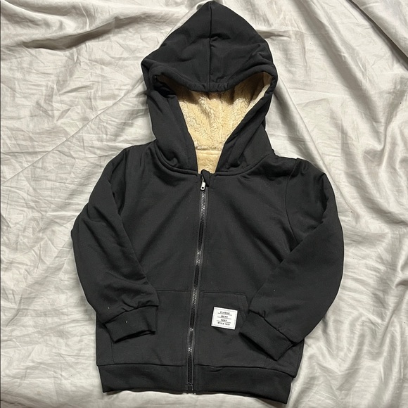Other - NWOT Cozy Black Toddler Jacket